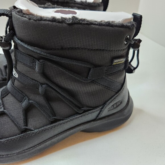 KEEN Uneek SNK 2 Chukka Boots | Women’s Size 7 | Waterproof | Black | Euro 37.5 - Picture 5 of 8